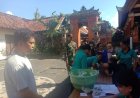 Serka Nyoman Suartana Dampingi Posyandu Balita di Semarapura Kangin